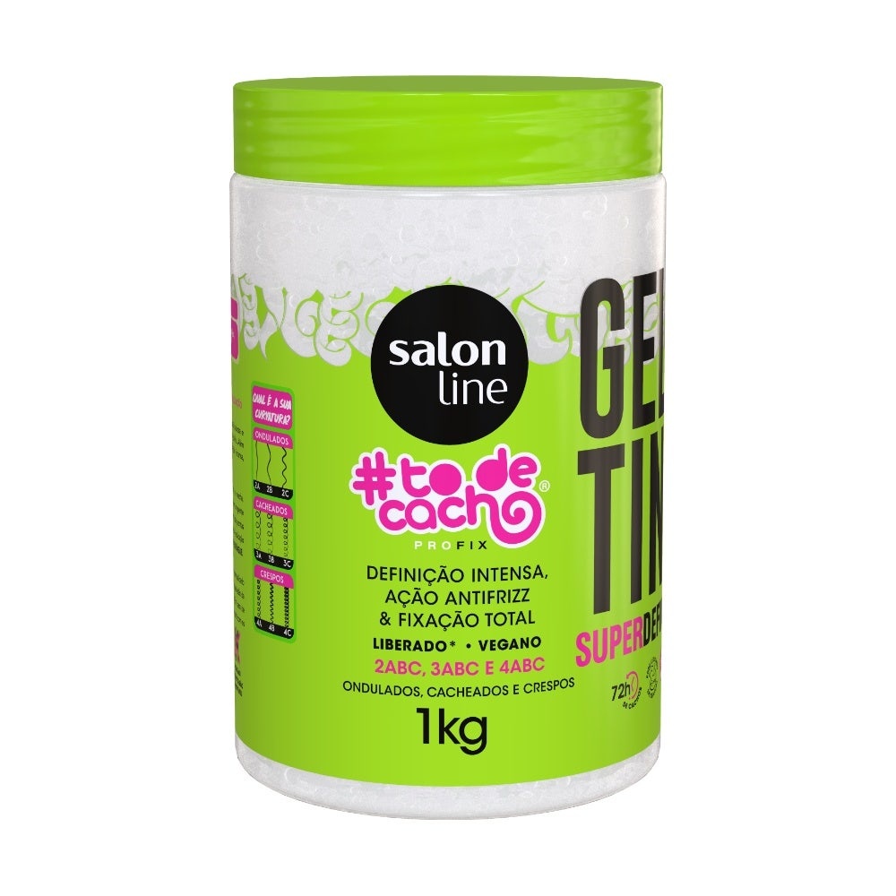 Gelatina Capilar Salon Line #Todecacho Super Definição 1Kg - Beauty