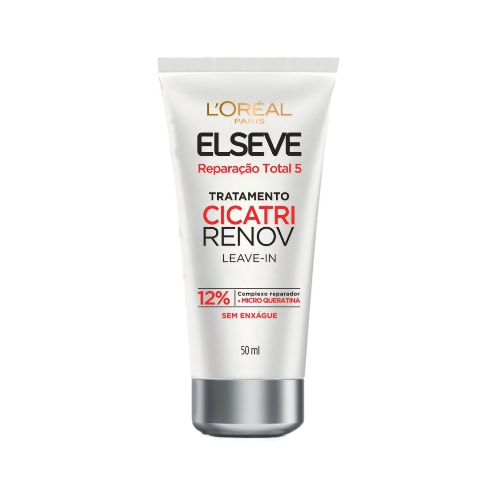 Leave In Elseve Cicatri Renovação 50ml em Oferta na Shopee