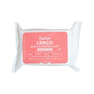 Lenço Micelar Dailus Demaquilante C/25