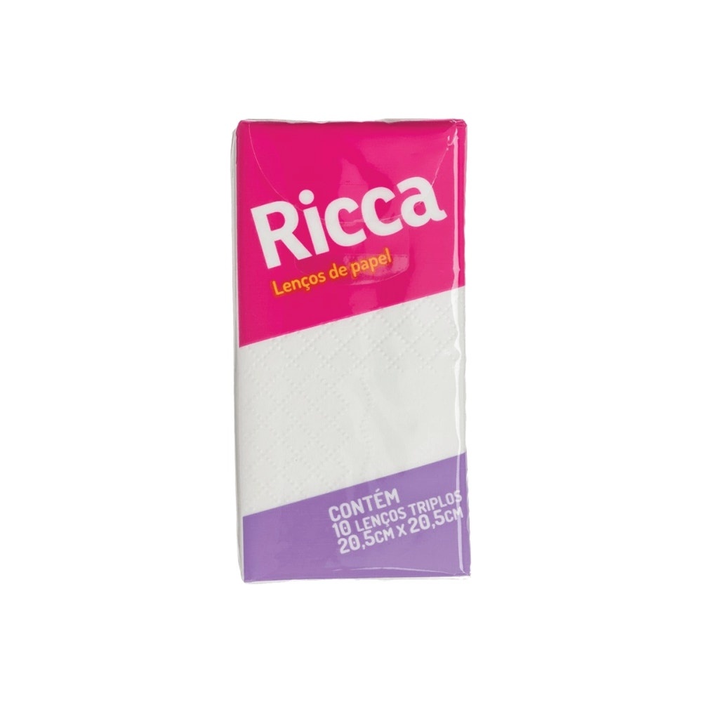 Lenço de Papel Ricca 10un - Home & Living