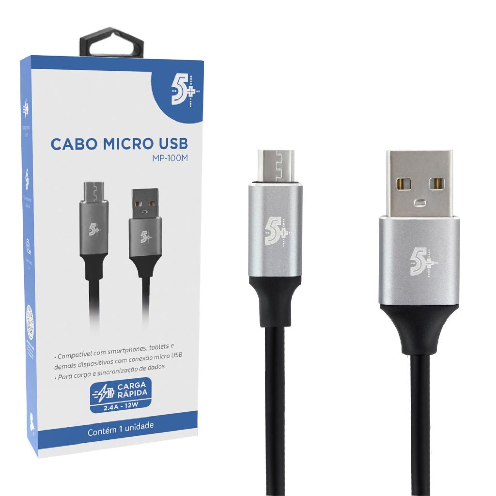 Cabo Micro USB para USB Premium em Alumínio - 1,2m