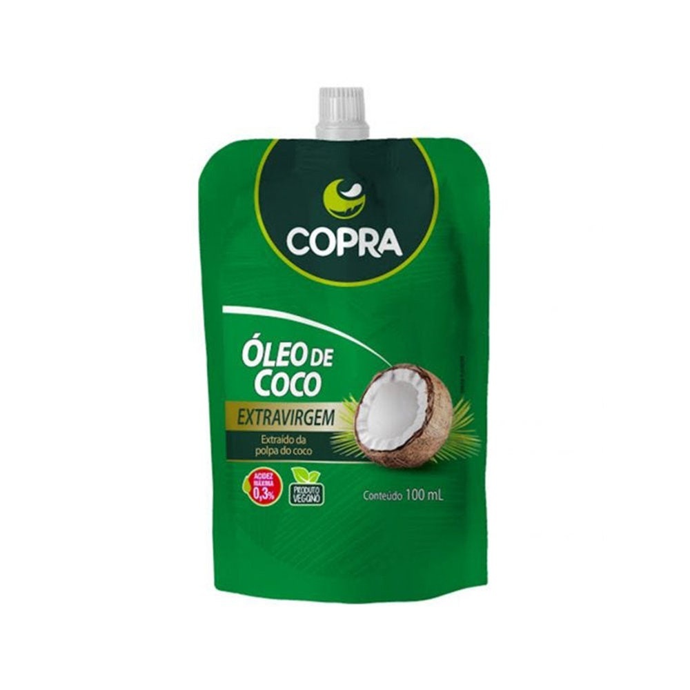 Óleo De Coco Copra Extra Virgem Stand Pouch 100ml