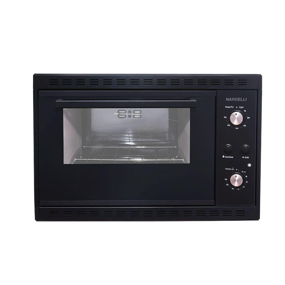 Forno Elétrico de Embutir Nardelli ESP 45 Litros Preto 220V