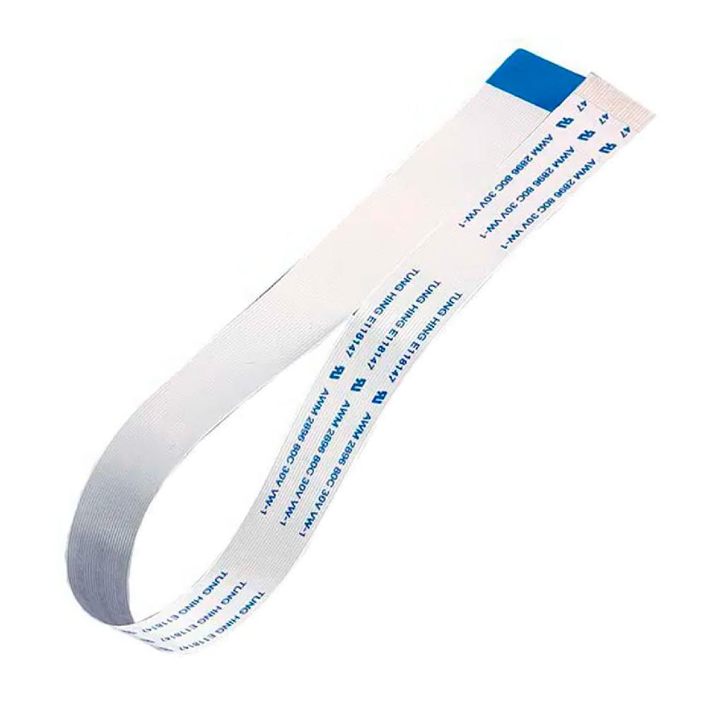 10X Cabo Flat 24vias x 23cm - Passo De 0.50mm P/ DVD´S