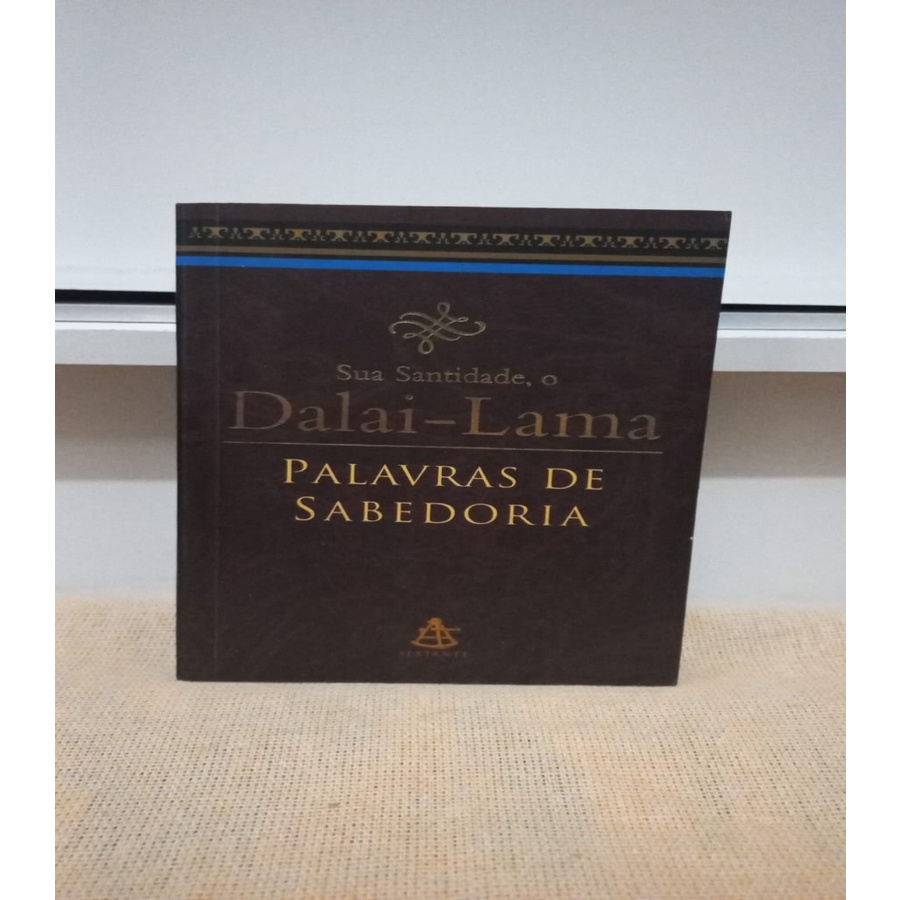 Palavras de sabedoria (ed. de bolso b9b1 autor dalai lama 2001