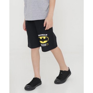 Bermuda Infantil Estampa Batman Liga da Justiça Preta