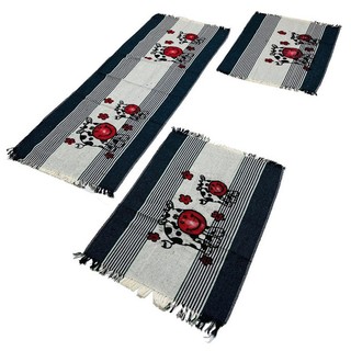 Jogos De Tapete Para Cozinha Kit 3 Peças Passadeira Atacado