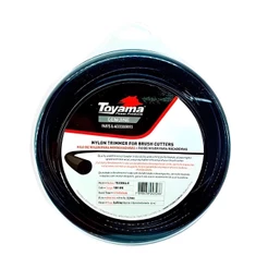 Fio De Nylon P/ Roçadeira Blister 3,3mm Redondo 46mts Toyama