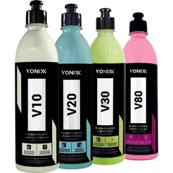 Kit de Polidores V10, V20, V30 e V80 500ML Vonixx