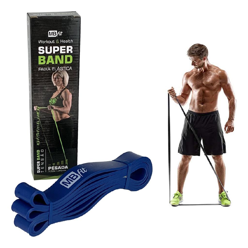 Super Band Barra Fixa Borracha MBfit Original