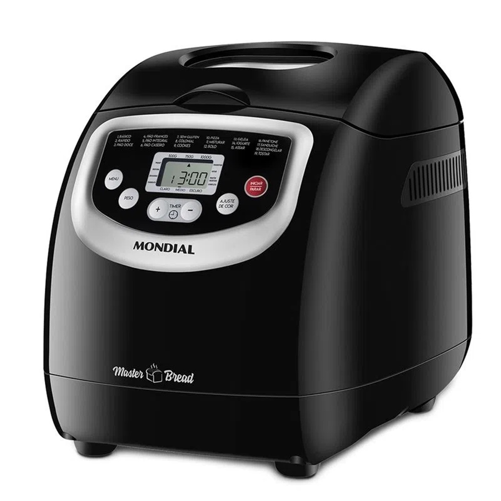 Panificadora Mondial Master Bread 700W Preto NPF-53 220V