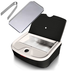 Estufa Esterelix Color Preto e Branco + Bandeja e Pinça Manicure Pedicure em Oferta na Shopee