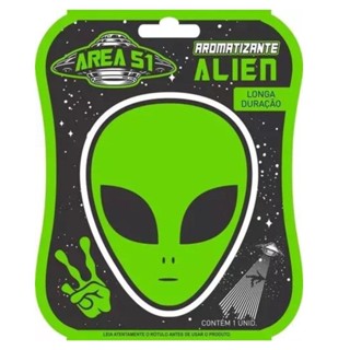 Aromatizante Miniatura Area 51 Alien Centralsul