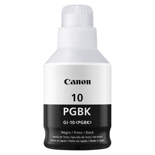 Garrafa de tinta Canon GI10PGBK Preto em Oferta na Shopee