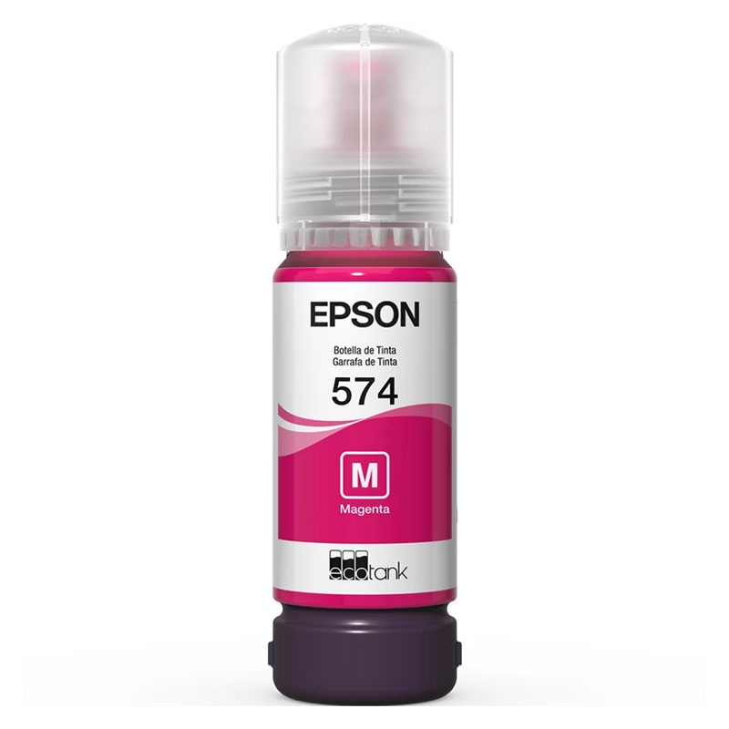 Refil Epson Ecotank (574) T574320 Magenta - Computers & Accessories