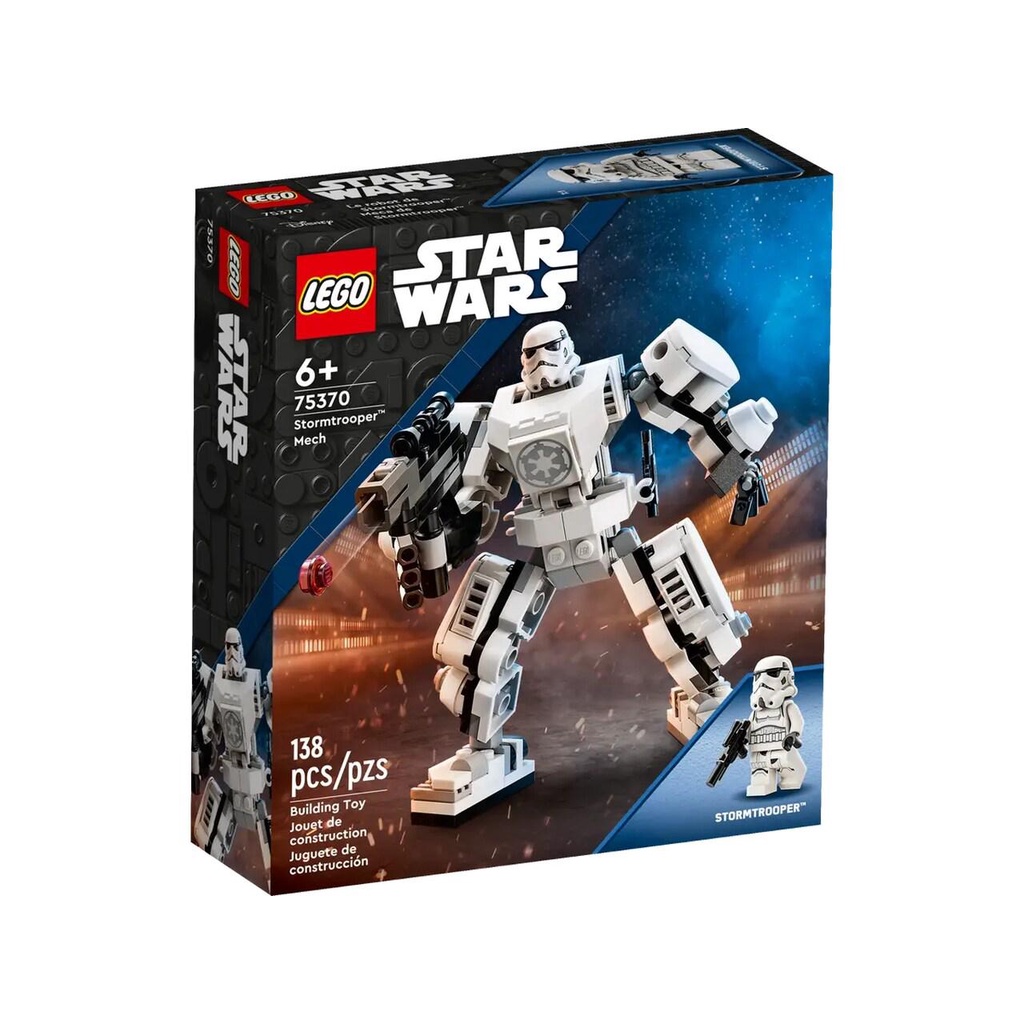 Lego Robô Stormtrooper Star Wars 138 Peças - 75370