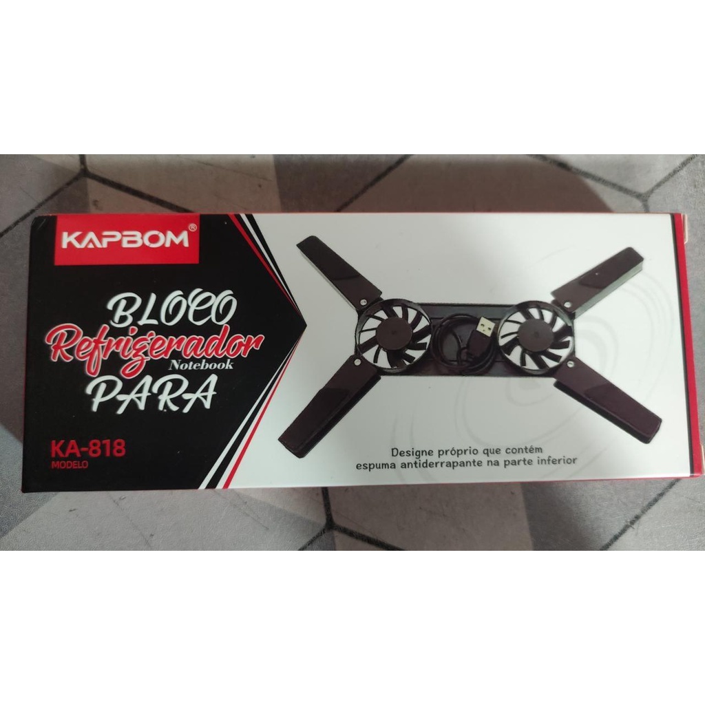 Base Para Notebook Refrigerado Kapbom KA-818