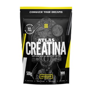 Creatina Atlas 500g - Monohidratada 100% Pura - Iridium Labs