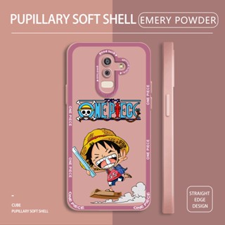 Para Samsung Galaxy J8 2018 J6 Plus 2018 J6 2018 J600 On8 2016 J4 OnePiece Luffy Phone Casing Capa Completa Câmeras Protetora De Silicone TPU Soft À Prova De Choque