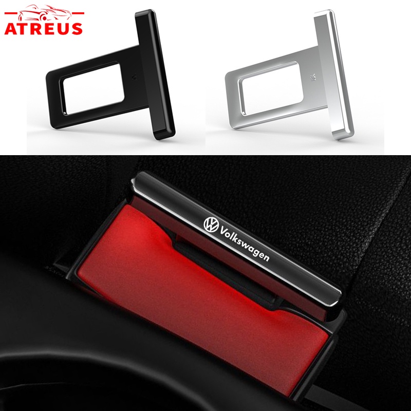1/2Pçs Para Volkswagen Fivela De Cinto De Segurança De Carro Assento Cinto De Segurança Fivela Para Volkswagen Golf Mk4 Mk7 MK3 jetta mk6 Up Passat b5 b6 b7 Tiguan Polo 9n 9n3 gol g5 g4 g3 g6 Nivus Fox new Beetle Virtus em Oferta na Shopee