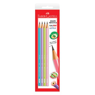 Lápis preto SM/1205MED com 4 unidades Faber-Castell