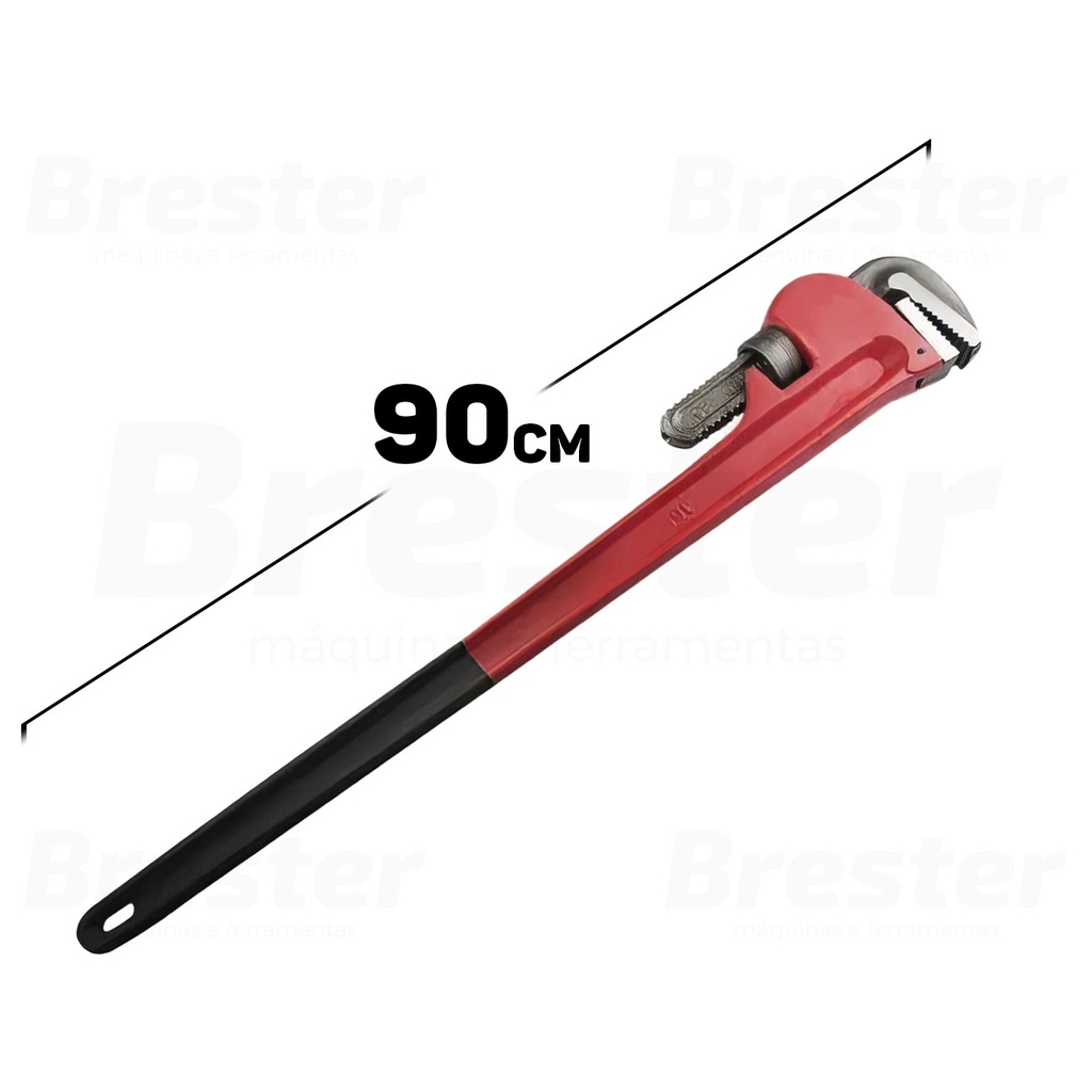 Detalhes do Chave De Grifo 36 Polegadas Aço Carbono Resistente Fertak	2217