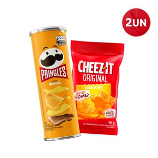 Combo Pringles Queijo 109G E Cheez It Cheddar 65G