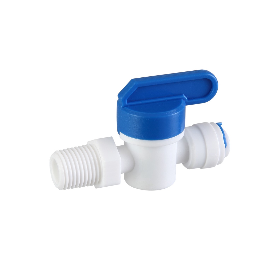 Valvula Registro Engate Rápido Bbi Rosca 1/4 X 1/4 Branca em Oferta na Shopee