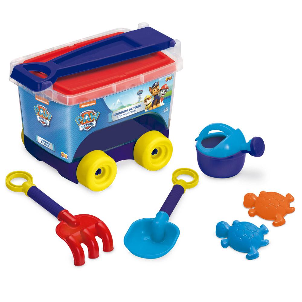 Patrulha Canina Carrinho De Praia - Fun Divirta-Se em Oferta na Shopee