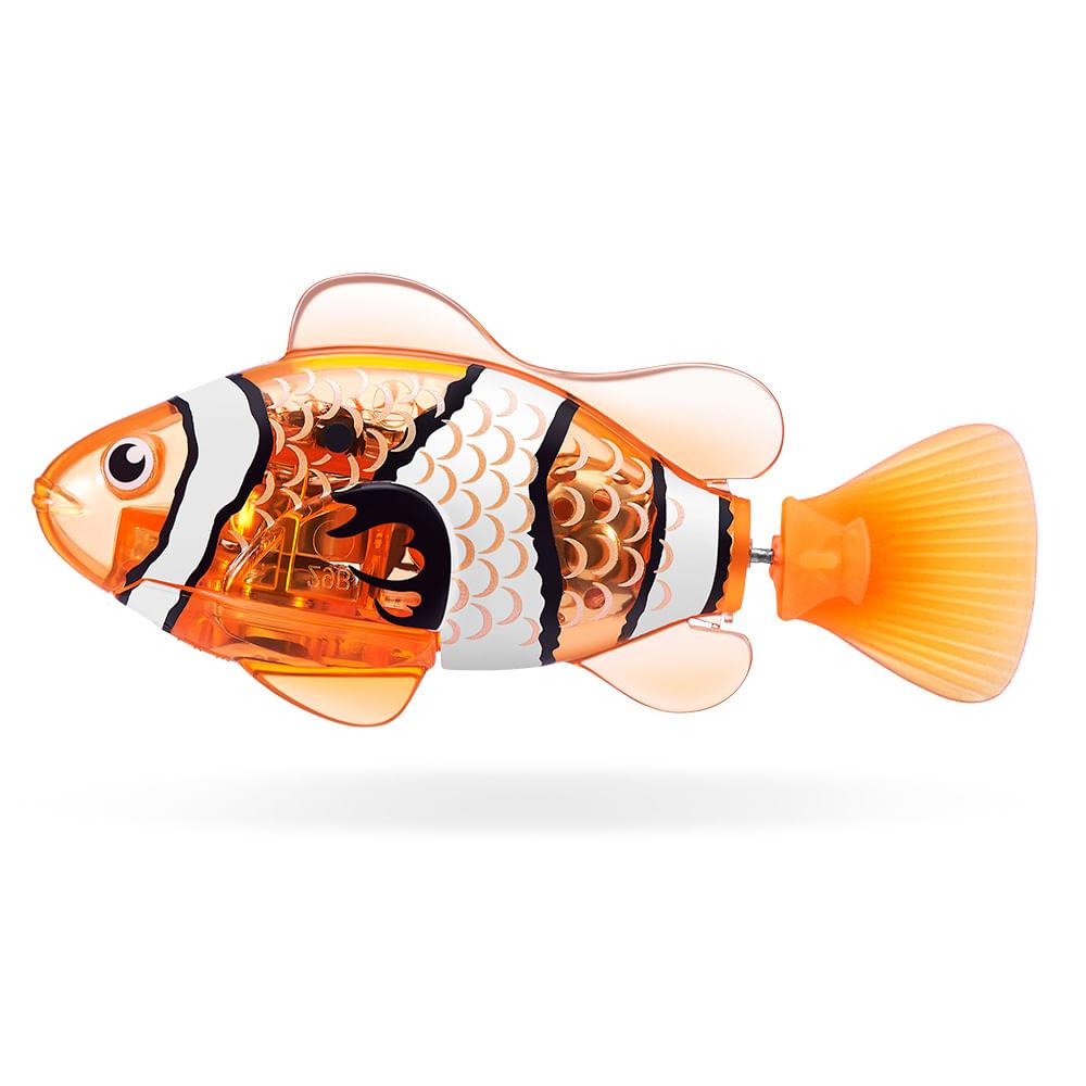 Robô Alive Fish Nada de Verdade Laranja - Fun Divirta-se - Hobbies & Collections