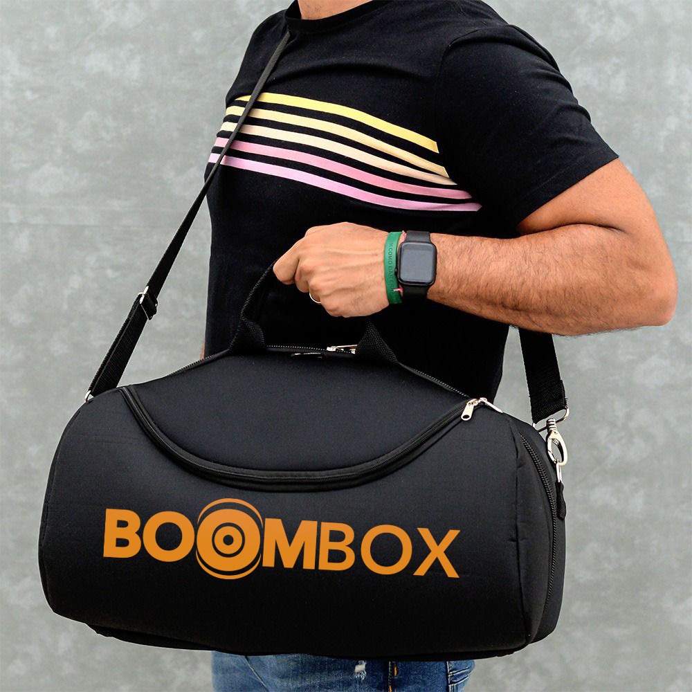 Case Capa Protetora Jbl Boombox 3 2 1 C/ Alça De Ombro Resistente Estampada
