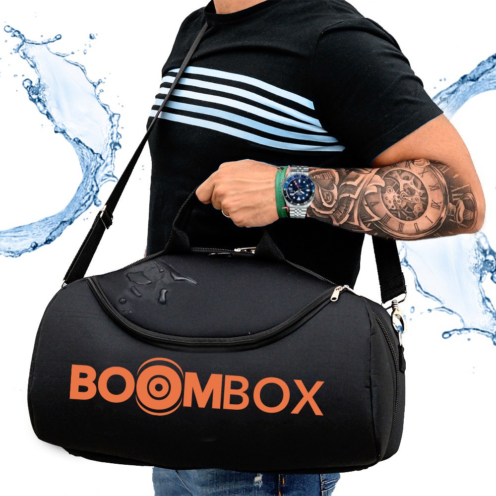 Case Capa Bag Jbl Boombox 3 Bolsa Estampada Impermeável Premium Acolchoada e Alça Removível