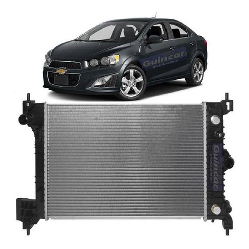 Radiador Sonic 2012 2013 2014 1.6 1.6v Flex Automático