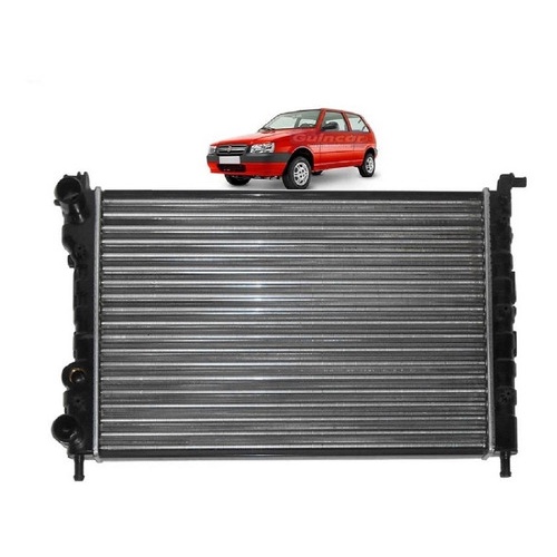 Radiador Fiat Uno 1.0 Fire Flex 2006 07 08 09 10 2011 Com Ar