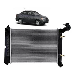 Radiador Corolla 2002 2003 2004 2005 Até 2008 ( Automático ) #2