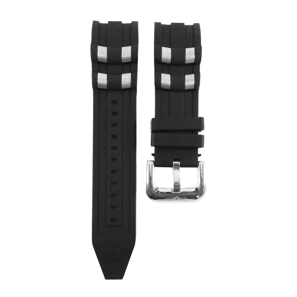 Pulseira Invicta Pro Diver Silicone Completa + Fecho Prata