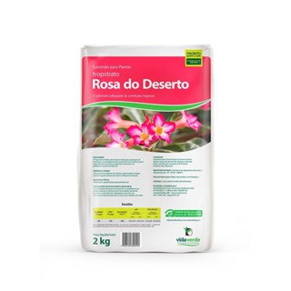 Substrato Rosa do Deserto Vida Verde 2kg
