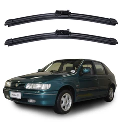 Par Palheta Limpador Para-brisa Silicone Volkswagen Pointer 1994 A 1996 Kit
