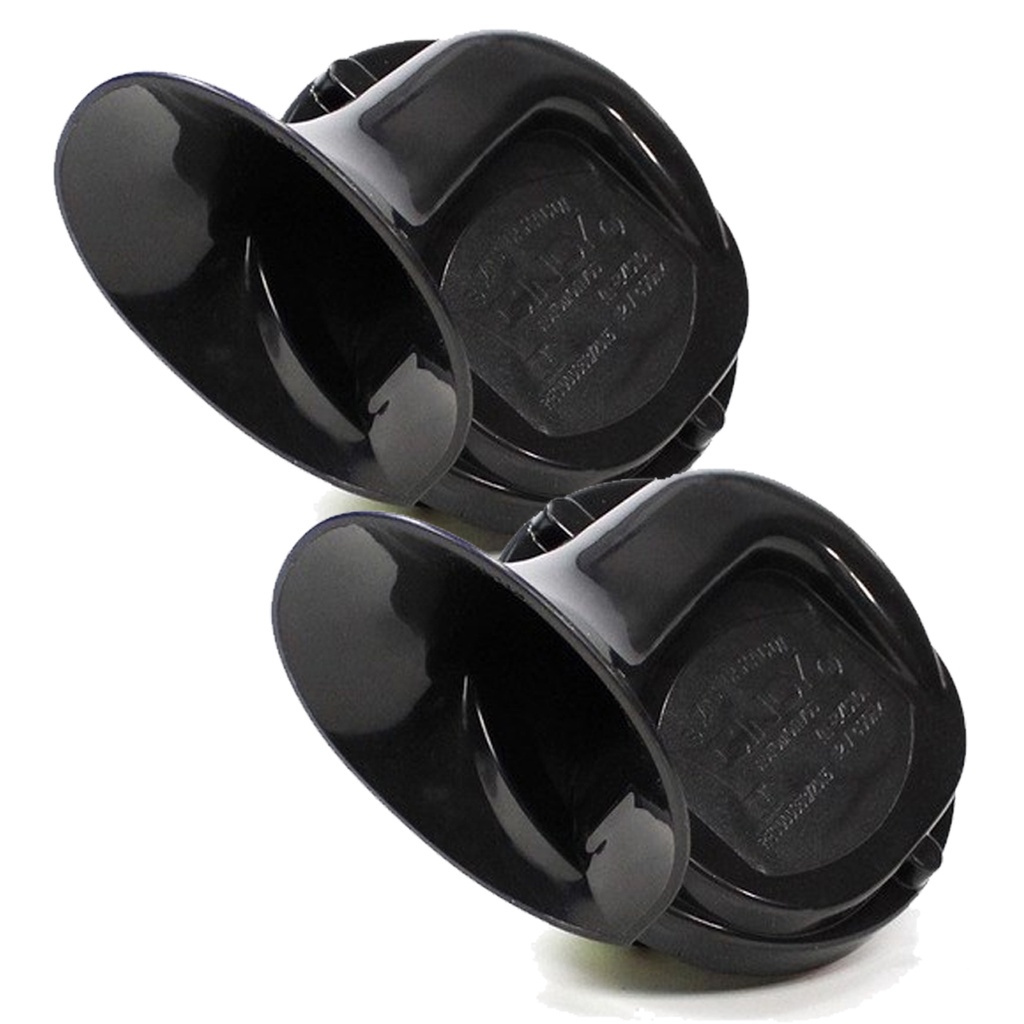 Par de Buzina Automotiva Caracol Modelo Universal 12v Cinoy YN-BZC201 em Oferta na Shopee