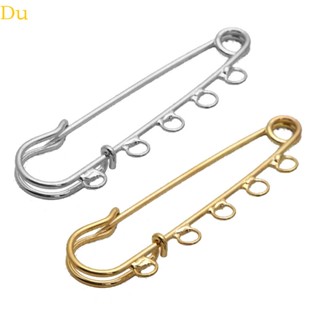 Du 10Pcs Conjunto De Alfinetes De Segurança Para Serviço Pesado Trabalhos Pesados Costura Artesanato Vestuário De Roupas 5 Furos Mantas De Broche