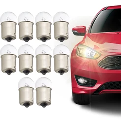 Caixa Com 10 Lâmpadas Automotivas TR 67 R5W 12v Ba15s Sinalização Setas