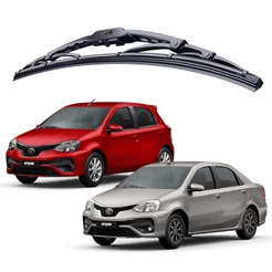 Palheta Limpador Parabrisa Dianteiro p/ Carro Etios Hatch Sedan E Esportivo