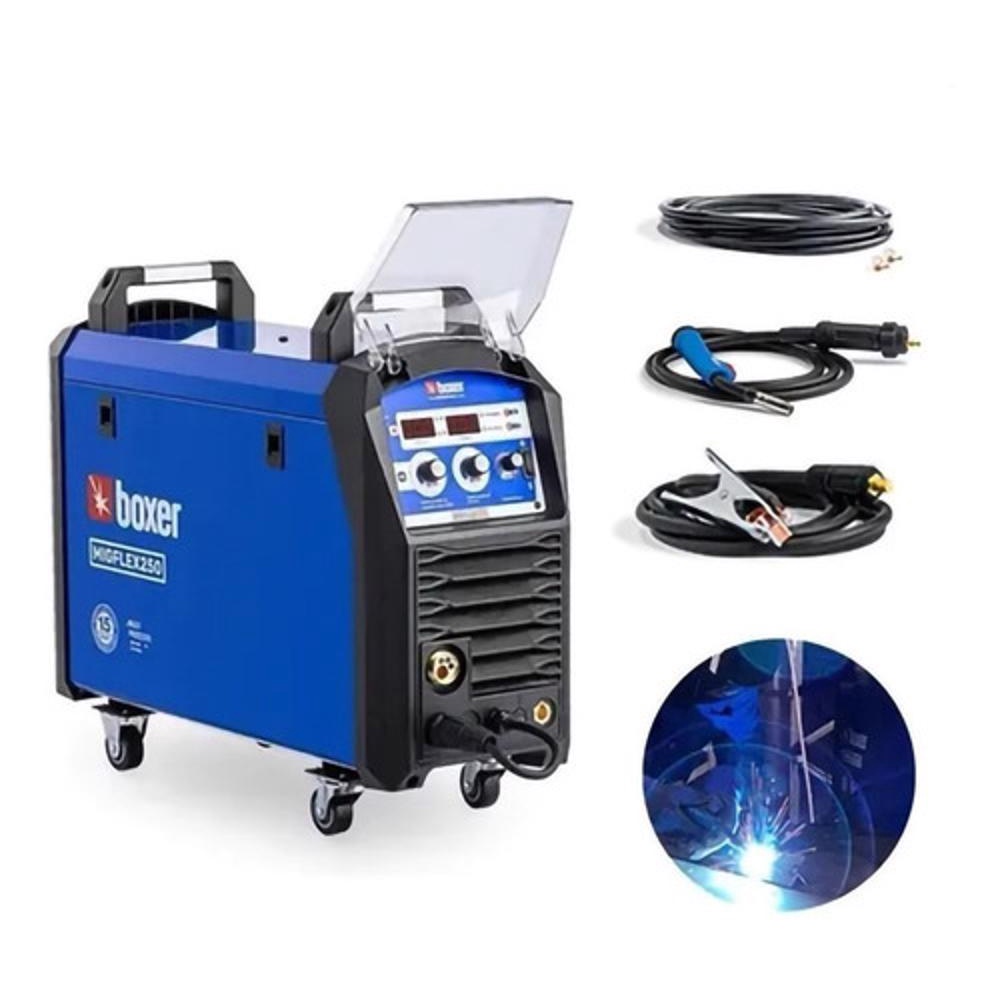 Máquina de Solda Inversora Multiprocesso Mig/Mag 220A  220V Migflex 250 - Boxer