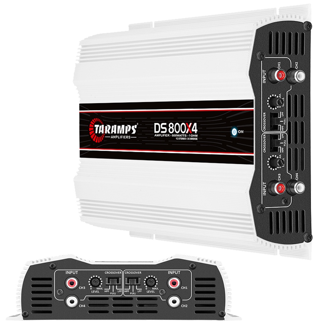 Detalhes do Modulo Taramps DS 800.4 800w RMS 1 Ohm 4 Canais Amplificador
