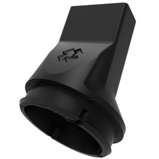 Suporte Giratório Bocal Compatível Aspirador Philco Ciclone Force PAS06 Preto
