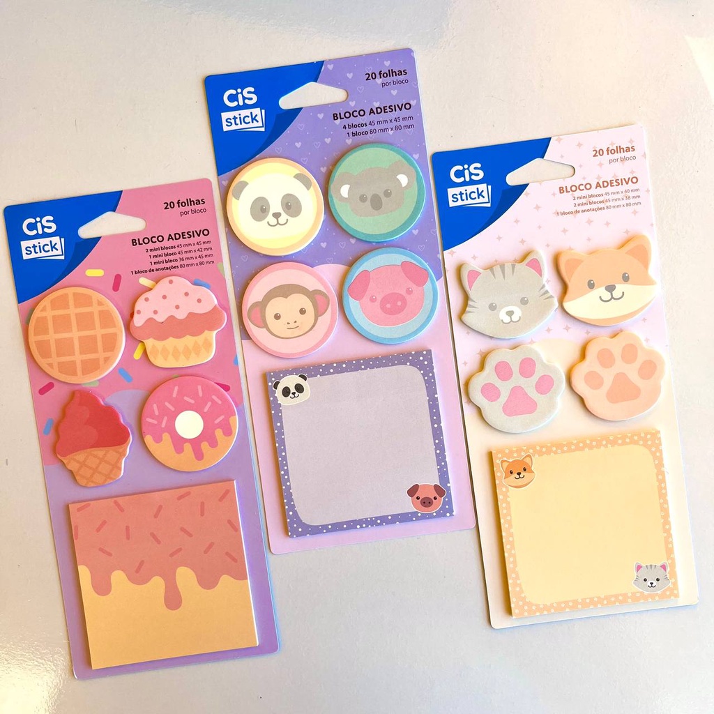 Blocos Adesivos CiS Stick | Fun ou Candy