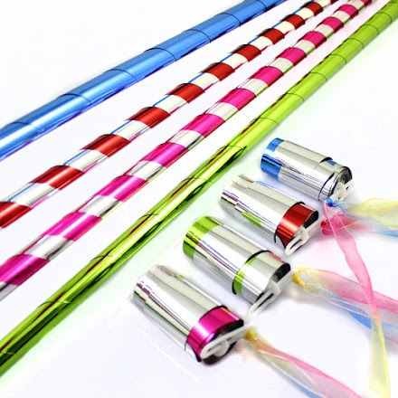 Bengala Aparição plastico  Cores lisa ou Listradas a escolher - Coleção Fast Magic N 11