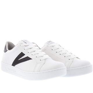 Tênis Via Marte Casual Detalhe Recortes Branco