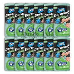 Kit Pano Reutilizável Scott Duramax C/48 - Kit 12 Unidades Antibacteriano