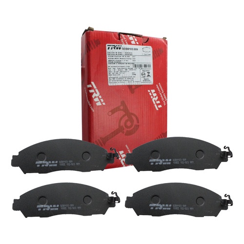 Jogo Pastilha Freio Dianteiro Frontier 2.3 16v Original Trw
